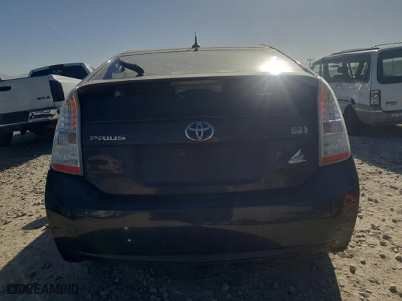 2011 Toyota Prius I with VIN JTDKN3DU0B0260118, listed as a Copart auction lot 52765075 with 246,557 mi miles and Salvage Title. Bid and sale history available at carsss.com. Image 6.