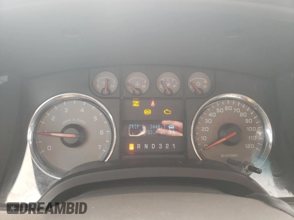 2009 Ford F-150 XL with VIN 1FTRW12869FA15059, listed as a Copart auction lot 48548675 with 90,153 mi miles and Non Repairable. Bid and sale history available at carsss.com. Image 9.