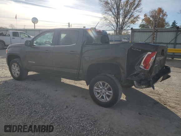 2019 GMC Canyon 4WD SLE with VIN 1GTG6CENXK1175565, listed as a Copart auction lot 82246854 with 39,949 mi miles and Salvage Title. Bid and sale history available at carsss.com. Image 2.