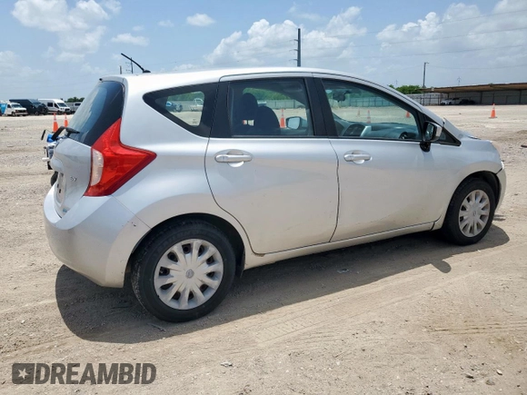 2015 Nissan Note S with VIN 3N1CE2CPXFL401816, listed as a Copart auction lot 61790295 with 89,901 mi miles and Salvage title. Bid and sale history available at DreamBid. Image 3.