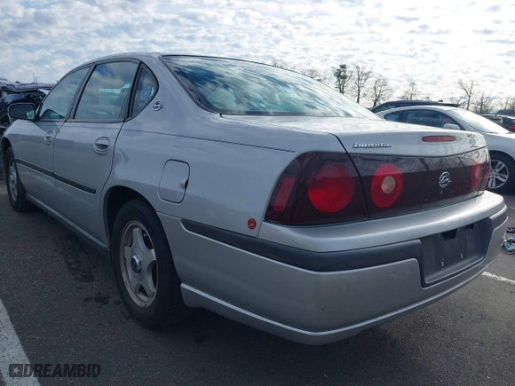 2003 Chevrolet Impala with VIN 2G1WF52E639136361, listed as a IAAI auction lot 41216021 with 135,055 mi miles. Bid and sale history available at carsss.com. Image 3.