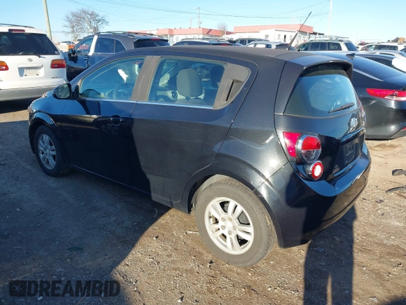 2014 Chevrolet Sonic LT with VIN 1G1JC6SB1E4162712, listed as a IAAI auction lot 41745672 with 94,840 mi miles. Bid and sale history available at carsss.com. Image 3.