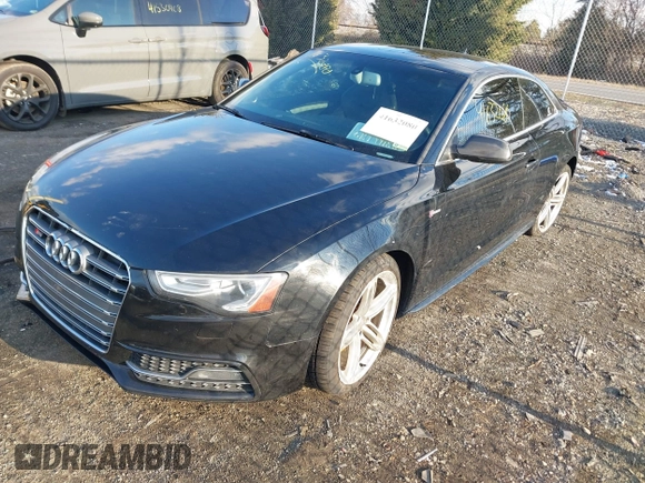 2014 Audi S5 Premium Plus with VIN WAUCGAFR1EA042566, listed as a IAAI auction lot 41632080 with 116,224 mi miles. Bid and sale history available at carsss.com. Image 17.