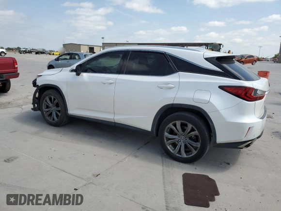 2019 Lexus RX 350 with VIN 2T2ZZMCA0KC144273, listed as a Copart auction lot 50874875 with 83,031 mi miles and Salvage title. Bid and sale history available at DreamBid. Image 2.