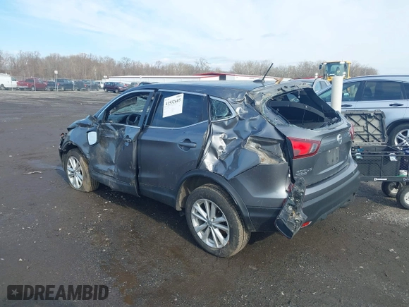 2017 Nissan Rogue Sport SL with VIN JN1BJ1CR3HW118691, listed as a IAAI auction lot 41532605 with 107,025 mi miles. Bid and sale history available at carsss.com. Image 3.