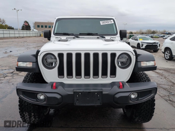 2020 Jeep Wrangler Unlimited Rubicon z VIN 1C4HJXFN1LW335751, wystawiony jako Copart lot #54242215 z przebiegiem 74 961 mil mil oraz Szkoda całkowita • Salvage title. Historia ofert i sprzedaży dostępna na DreamBid. Obrazek 5.