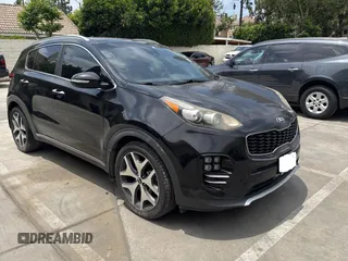 2017 Kia Sportage SX Turbo with VIN KNDPR3A68H7265177, listed as a Copart auction lot 60561175 with 117,330 mi miles and Clean title. Bid and sale history available at DreamBid. Image 1.