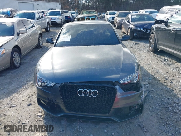 2016 Audi A5 Premium Plus with VIN WAUM2AFR7GA007018, listed as a IAAI auction lot 41023854 with 130,311 mi miles. Bid and sale history available at carsss.com. Image 12.