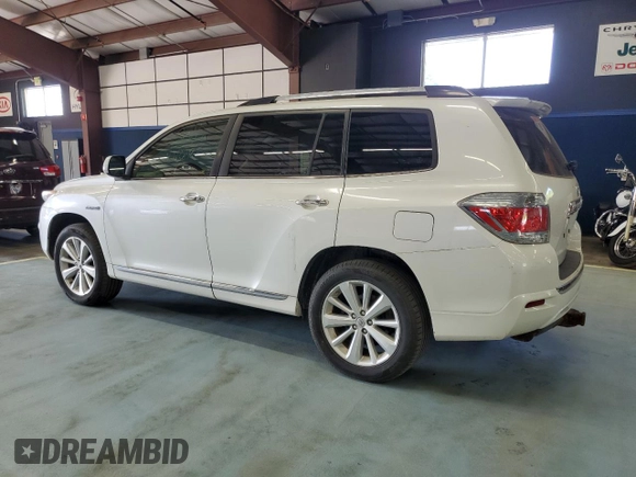 2013 Toyota Highlander Hybrid Limited with VIN JTEDC3EH7D2012645, listed as a Copart auction lot 71956554 with 202,908 mi miles and Clean Title. Bid and sale history available at carsss.com. Image 2.