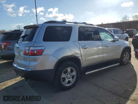 2011 GMC Acadia SLT2 with VIN 1GKKVSED1BJ175182, listed as a Copart auction lot 41492155 with 184,077 mi miles and Salvage title. Bid and sale history available at DreamBid. Image 3.