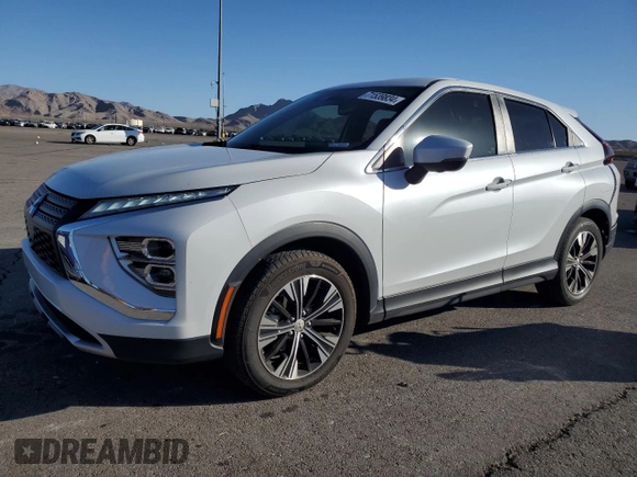 2022 Mitsubishi Eclipse Cross SE z VIN JA4ASWAA6NZ055784, wystawiony jako Copart lot #71539834 z przebiegiem 58 790 mil mil oraz Szkoda całkowita • Salvage title. Historia ofert i sprzedaży dostępna na DreamBid. Obrazek 1.