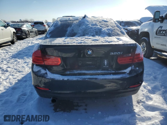 2013 BMW 3 Series 320i with VIN WBA3B1C53DK129541, listed as a Copart auction lot 45149885 with 135,360 mi miles and Clean Title. Bid and sale history available at carsss.com. Image 6.