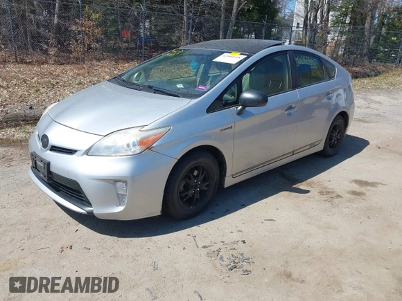 2012 Toyota Prius One with VIN JTDKN3DU8C5422968, listed as a IAAI auction lot 42080548 with 240,308 mi miles. Bid and sale history available at carsss.com. Image 17.