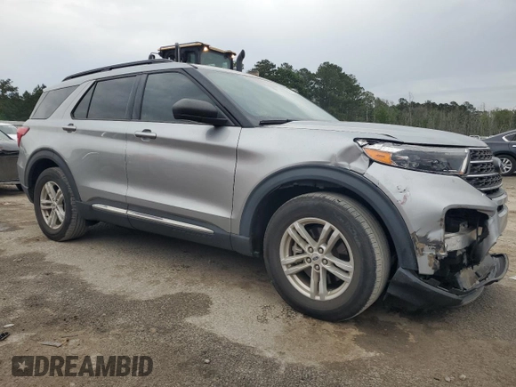 2022 Ford Explorer XLT with VIN 1FMSK7DH3NGB75784, listed as a Copart auction lot 55947905 with 32,622 mi miles and Clean title. Bid and sale history available at DreamBid. Image 4.