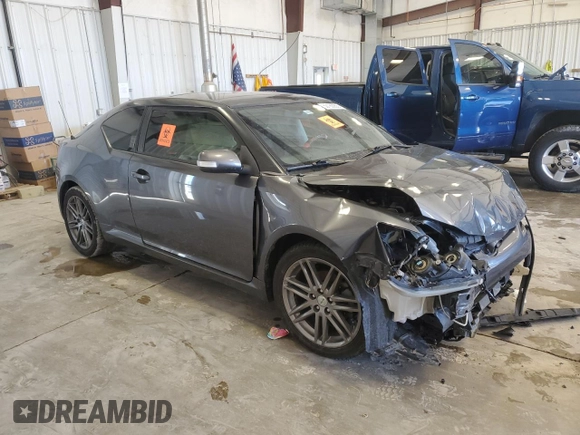 2013 Scion tC with VIN JTKJF5C76D3060385, listed as a Copart auction lot 50183935 with 186,886 mi miles and Salvage Title. Bid and sale history available at carsss.com. Image 4.