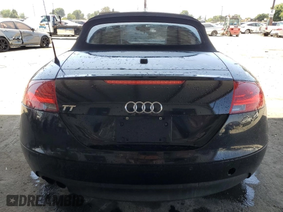 2008 Audi TT 2.0T with VIN TRUMF38J481034405, listed as a Copart auction lot 61779265 with 104,271 mi miles and Salvage title. Bid and sale history available at DreamBid. Image 6.