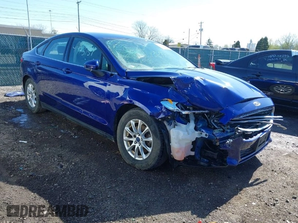2016 Ford Fusion S z VIN 1FA6P0G73G5125666, wystawiony jako IAAI lot #41973151 z przebiegiem 100 851 mil mil oraz . Historia ofert i sprzedaży dostępna na DreamBid. Obrazek 1.