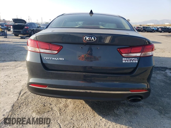 2016 Kia Optima LX with VIN KNAGT4L33G5070945, listed as a Copart auction lot 43010025 with 103,220 mi miles and Salvage Title. Bid and sale history available at carsss.com. Image 6.