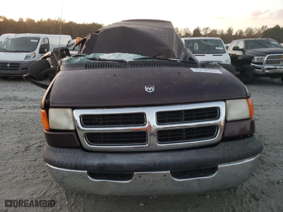 2002 Dodge Ram Van Conversion with VIN 2B6HB11Y62K136470, listed as a Copart auction lot 75137674 with 0 mi miles and Salvage Title. Bid and sale history available at carsss.com. Image 5.