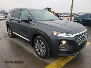 2020 Hyundai Santa Fe SEL w/SULEV with VIN 5NMS33AD4LH186679, listed as a Copart auction lot 39589543 with 16,092 mi miles. Bid and sale history available at carsss.com. Image 4.