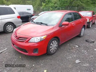 2013 Toyota Corolla L with VIN 5YFBU4EE0DP151229, listed as a IAAI auction lot 42086957 with 184,244 mi miles. Bid and sale history available at carsss.com. Image 17.