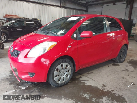2007 Toyota Yaris with VIN JTDJT903X75112327, listed as a IAAI auction lot 41916243 with 182,110 mi miles. Bid and sale history available at carsss.com. Image 20.