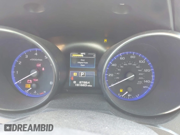 2015 Subaru Legacy Premium with VIN 4S3BNAC64F3063545, listed as a IAAI auction lot 42579358 with 181,683 mi miles and . Bid and sale history available at DreamBid. Image 7.