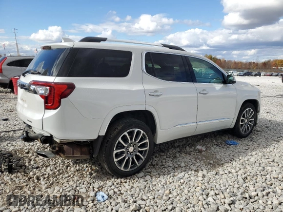 2021 GMC Acadia Denali with VIN 1GKKNXLS3MZ160265, listed as a Copart auction lot 77164974 with 42,124 mi miles and Non repairable. Bid and sale history available at DreamBid. Image 3.