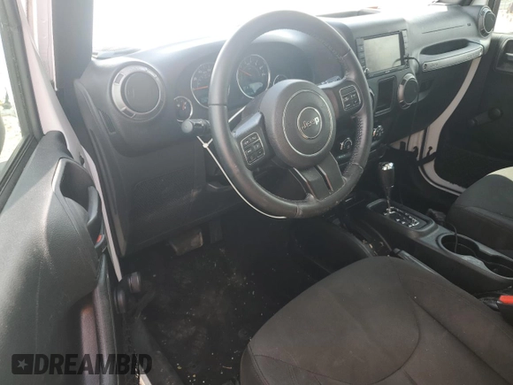 2017 Jeep Wrangler Sport z VIN 1C4AJWAG9HL695203, wystawiony jako Copart lot #56165835 z przebiegiem 106 367 mil mil oraz Szkoda całkowita • Salvage title. Historia ofert i sprzedaży dostępna na DreamBid. Obrazek 8.