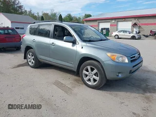 2008 Toyota RAV4 Limited with VIN JTMBD31VX86073331, listed as a IAAI auction lot 42270260 with 124,450 mi miles and . Bid and sale history available at DreamBid. Image 1.