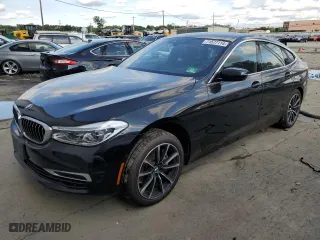 2019 BMW 6 Series 640i xDrive with VIN WBAJV6C58KBK08275, listed as a Copart auction lot 71577114 with 0 mi miles and Salvage Title. Bid and sale history available at carsss.com. Image 1.