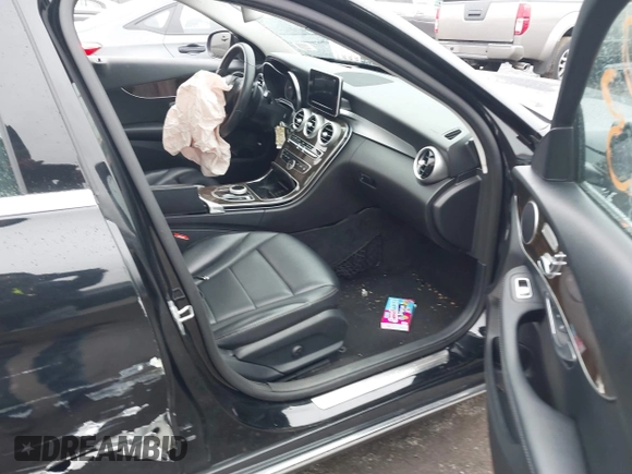 2017 Mercedes-Benz C 300 with VIN 55SWF4KB0HU224122, listed as a IAAI auction lot 41128283 with 93,861 mi miles and . Bid and sale history available at carsss.com. Image 5.
