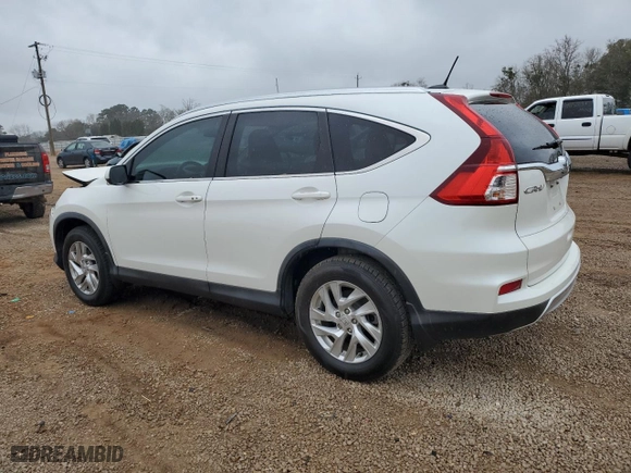 2015 Honda CR-V EX-L with VIN 5J6RM3H73FL017102, listed as a Copart auction lot 47044035 with 107,388 mi miles and Salvage Title. Bid and sale history available at carsss.com. Image 2.