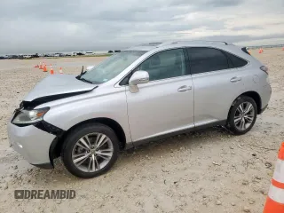 2015 Lexus RX 350 with VIN 2T2BK1BA5FC306653, listed as a Copart auction lot 60835795 with 128,574 mi miles and Salvage title. Bid and sale history available at DreamBid. Image 1.
