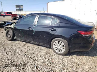 2021 Nissan Sentra S with VIN 3N1AB8BV8MY327363, listed as a Copart auction lot 50089085 with 56,791 mi miles and Salvage Title. Bid and sale history available at DreamBid. Image 2.