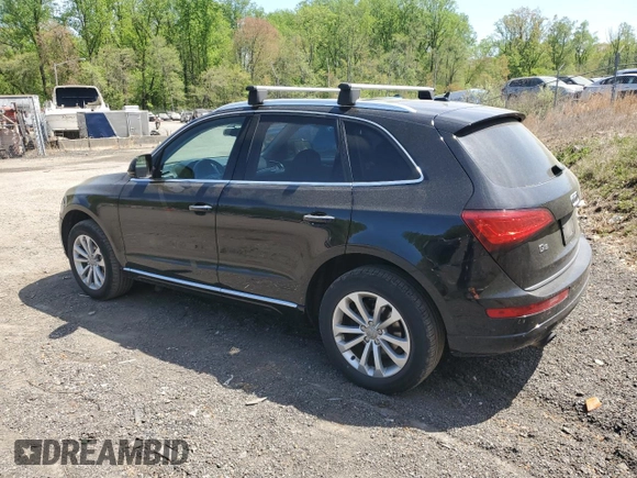 2016 Audi Q5 Premium with VIN WA1C2AFP3GA111576, listed as a Copart auction lot 53887185 with 120,542 mi miles and Salvage title. Bid and sale history available at DreamBid. Image 2.