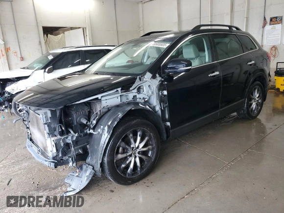 2014 Mazda CX-9 Grand Touring with VIN JM3TB3DA7E0439741, listed as a Copart auction lot 58908805 with 170,604 mi miles and Salvage title. Bid and sale history available at DreamBid. Image 1.