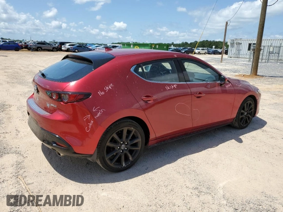 2021 Mazda 3 Premium with VIN JM1BPAML4M1317178, listed as a Copart auction lot 56008305 with 104,380 mi miles and Salvage title. Bid and sale history available at DreamBid. Image 3.