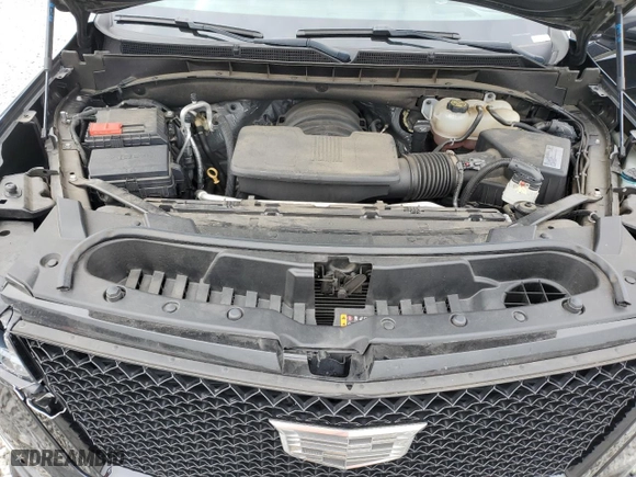 2021 Cadillac Escalade Sport Platinum with VIN 1GYS4GKL9MR266464, listed as a Copart auction lot 44326515 with 45,464 mi miles and Salvage Title. Bid and sale history available at carsss.com. Image 12.