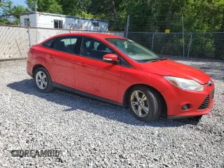 2013 Ford Focus SE with VIN 1FADP3F29DL342838, listed as a Copart auction lot 55821974 with 185,639 mi miles and Salvage Title. Bid and sale history available at carsss.com. Image 4.