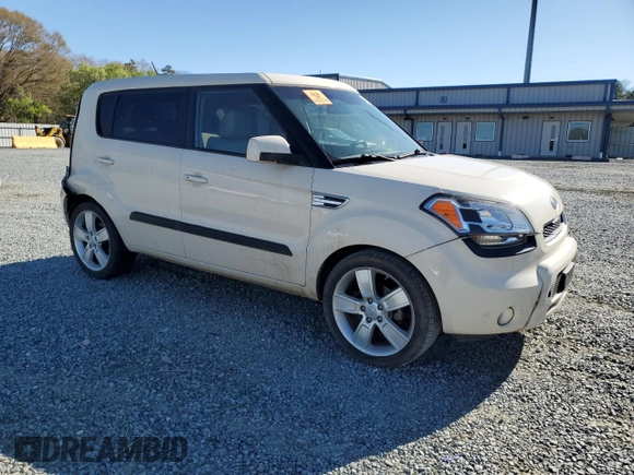 2011 Kia Soul + with VIN KNDJT2A24B7729586, listed as a Copart auction lot 49347235 with 118,605 mi miles and Salvage Title. Bid and sale history available at carsss.com. Image 4.