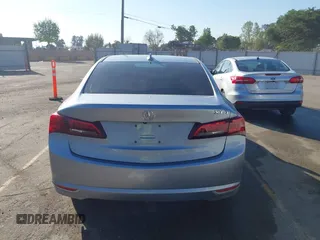 2016 Acura TLX with VIN 19UUB1F38GA002104, listed as a IAAI auction lot 41998966 with 124,159 mi miles. Bid and sale history available at carsss.com. Image 16.