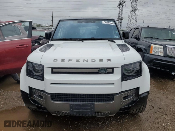 2021 Land Rover Defender with VIN SALE3ERU4M2053304, listed as a Copart auction lot 79035444 with 30,849 mi miles and Salvage title. Bid and sale history available at DreamBid. Image 5.