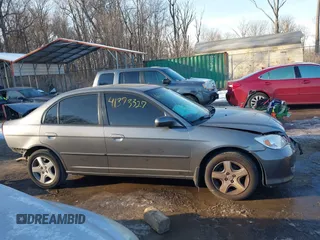 2004 Honda Civic EX with VIN 2HGES26814H604992, listed as a IAAI auction lot 41373327 with 97,545 mi miles. Bid and sale history available at carsss.com. Image 14.