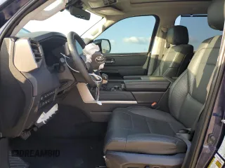 2023 Toyota Sequoia SR5 with VIN 7SVAAABA8PX003412, listed as a Copart auction lot 80063494 with 25,370 mi miles and Salvage Title. Bid and sale history available at carsss.com. Image 7.