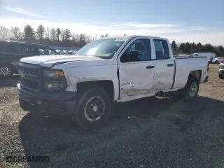 2014 Chevrolet Silverado 1500 Work Truck with VIN 1GCRCPEH7EZ332963, listed as a Copart auction lot 48290415 with 394,812 mi miles and Salvage Title. Bid and sale history available at carsss.com. Image 1.
