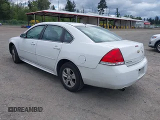 2015 Chevrolet Impala LS with VIN 2G1WA5E36F1163958, listed as a IAAI auction lot 42322814 with 154,683 mi miles and . Bid and sale history available at DreamBid. Image 3.