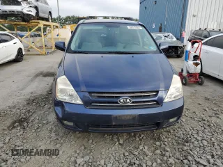 2007 Kia Sedona EX with VIN KNDMB233376163035, listed as a Copart auction lot 62410504 with 95,803 mi miles and Clean Title. Bid and sale history available at carsss.com. Image 5.