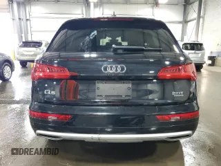2018 Audi Q5 Premium Plus with VIN WA1BNAFY3J2006307, listed as a Copart auction lot 53312995 with 63,033 mi miles and Salvage Title. Bid and sale history available at DreamBid. Image 6.