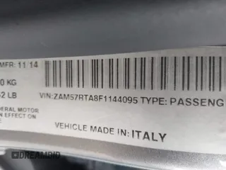 2015 Maserati Ghibli S Q4 z VIN ZAM57RTA8F1144095, wystawiony jako IAAI lot #41392848 z przebiegiem 52 237 mil mil oraz . Historia ofert i sprzedaży dostępna na DreamBid. Obrazek 9.